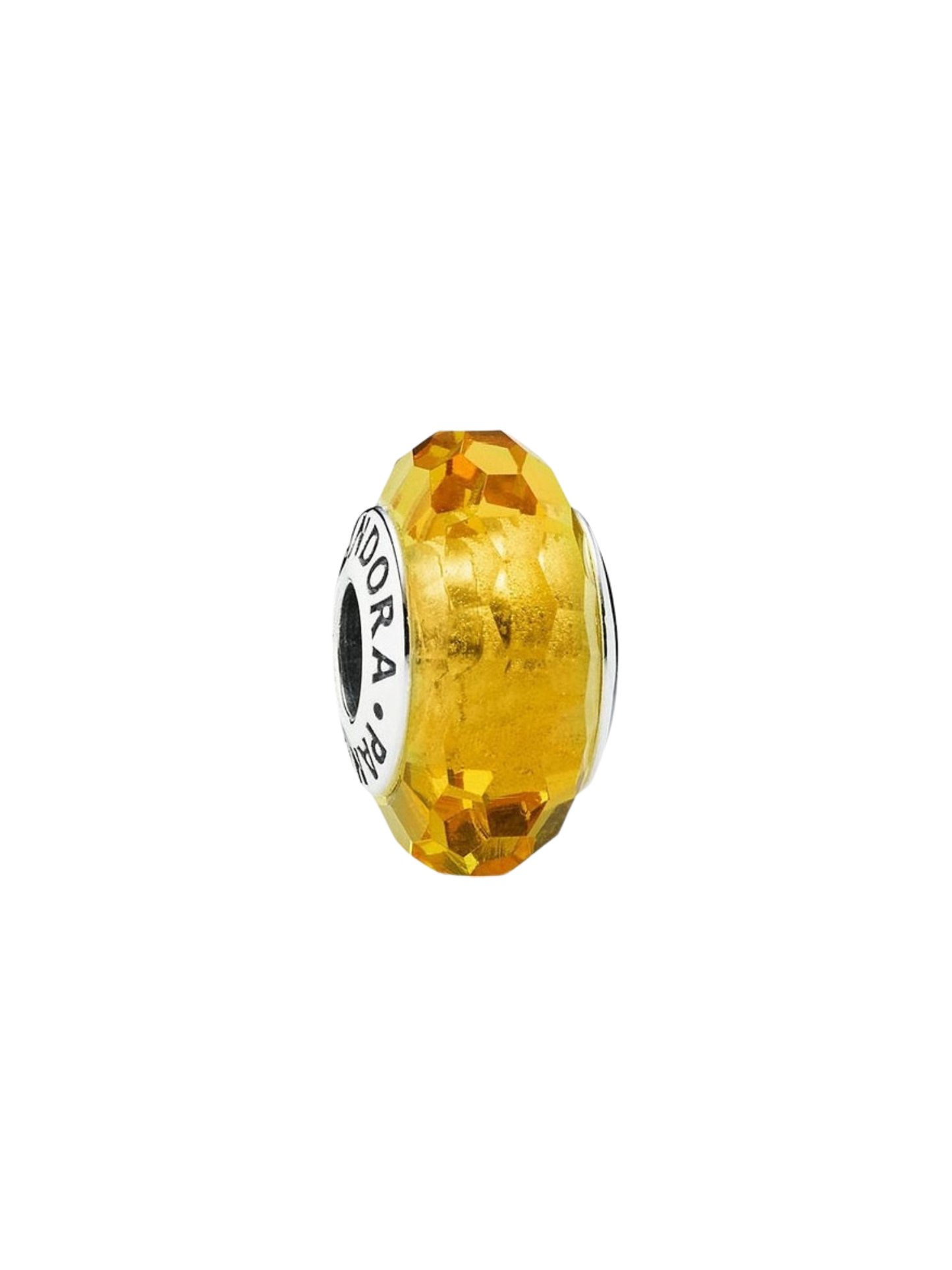 Charm Pandora Murano Amarillo