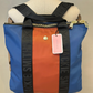 Mochila de Nylon Jackie Smith Azul y Naranja