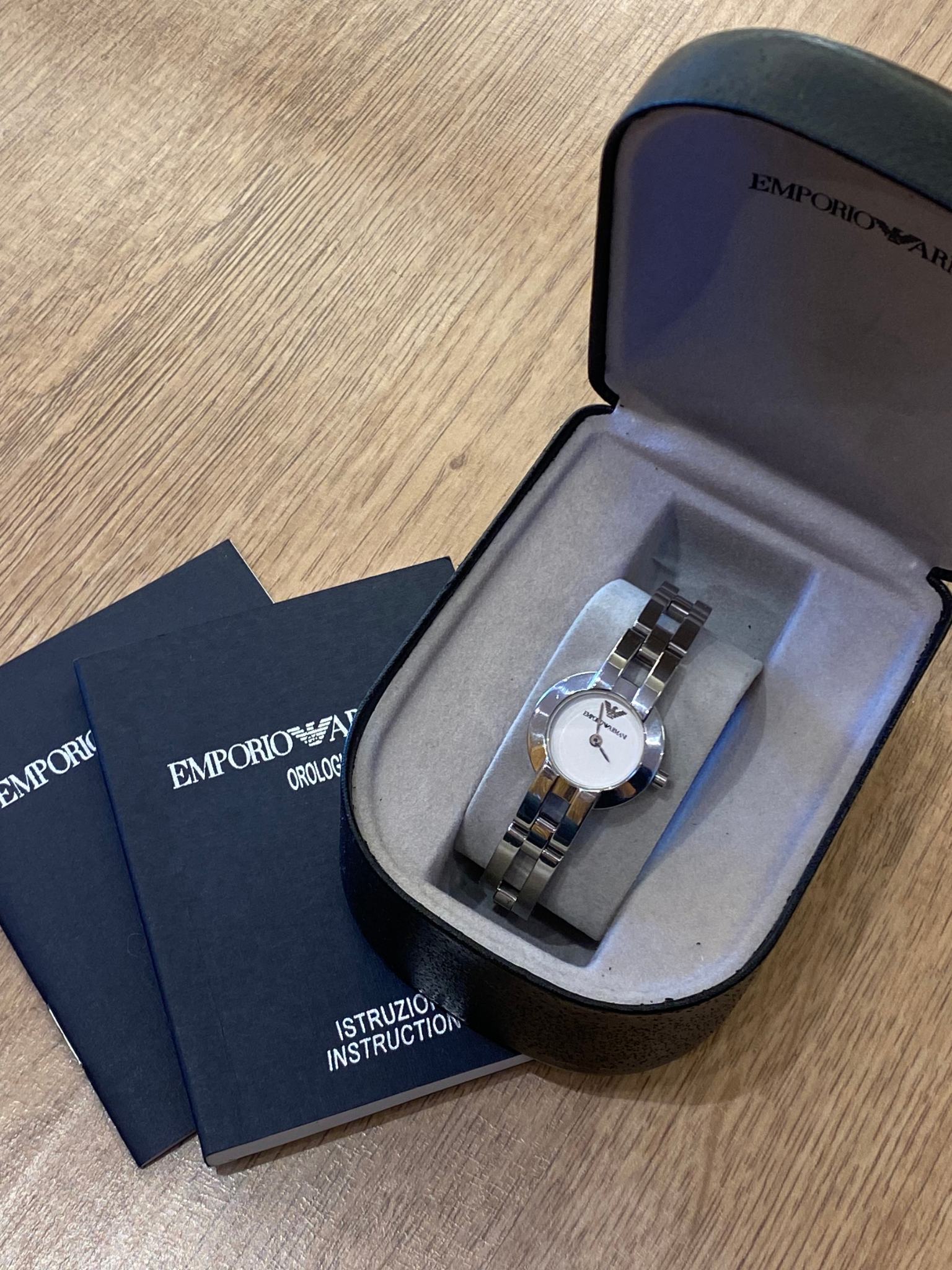 Reloj Tono Plata Emporio Armani