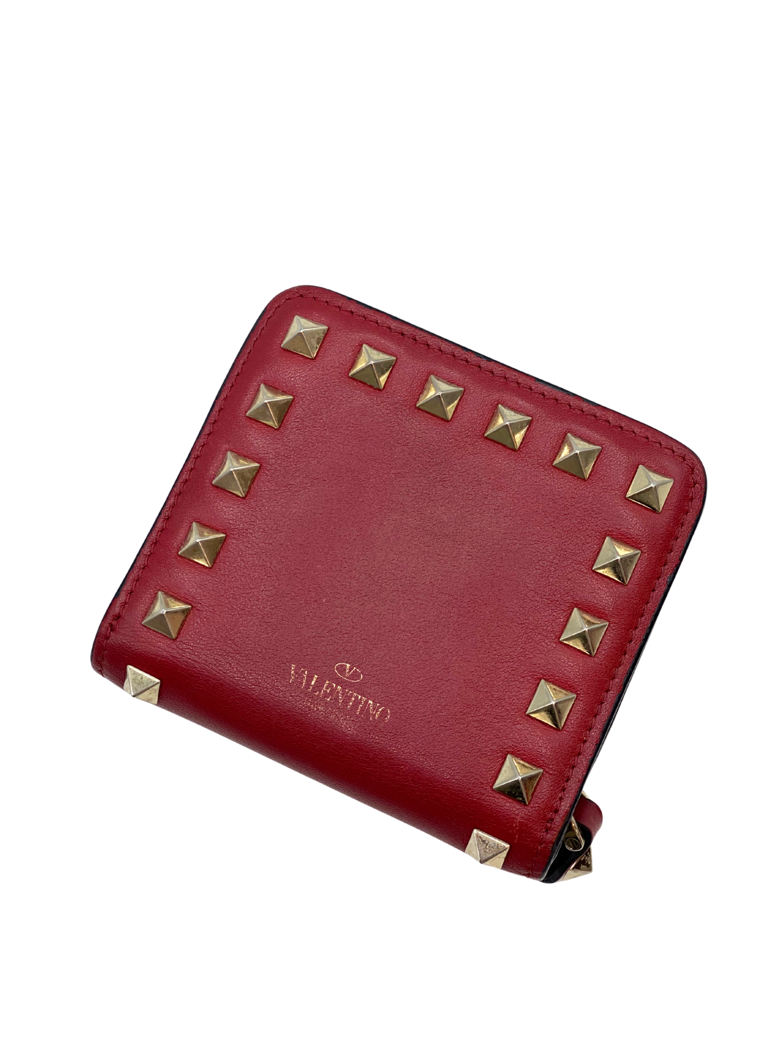 Billetera Pequeña Valentino Rockstud
