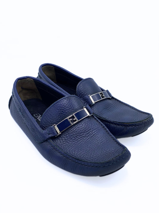 Loafers Fendi Navy (US 42)