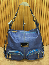 Cartera Azul con Bolsillos Carmen Steffens