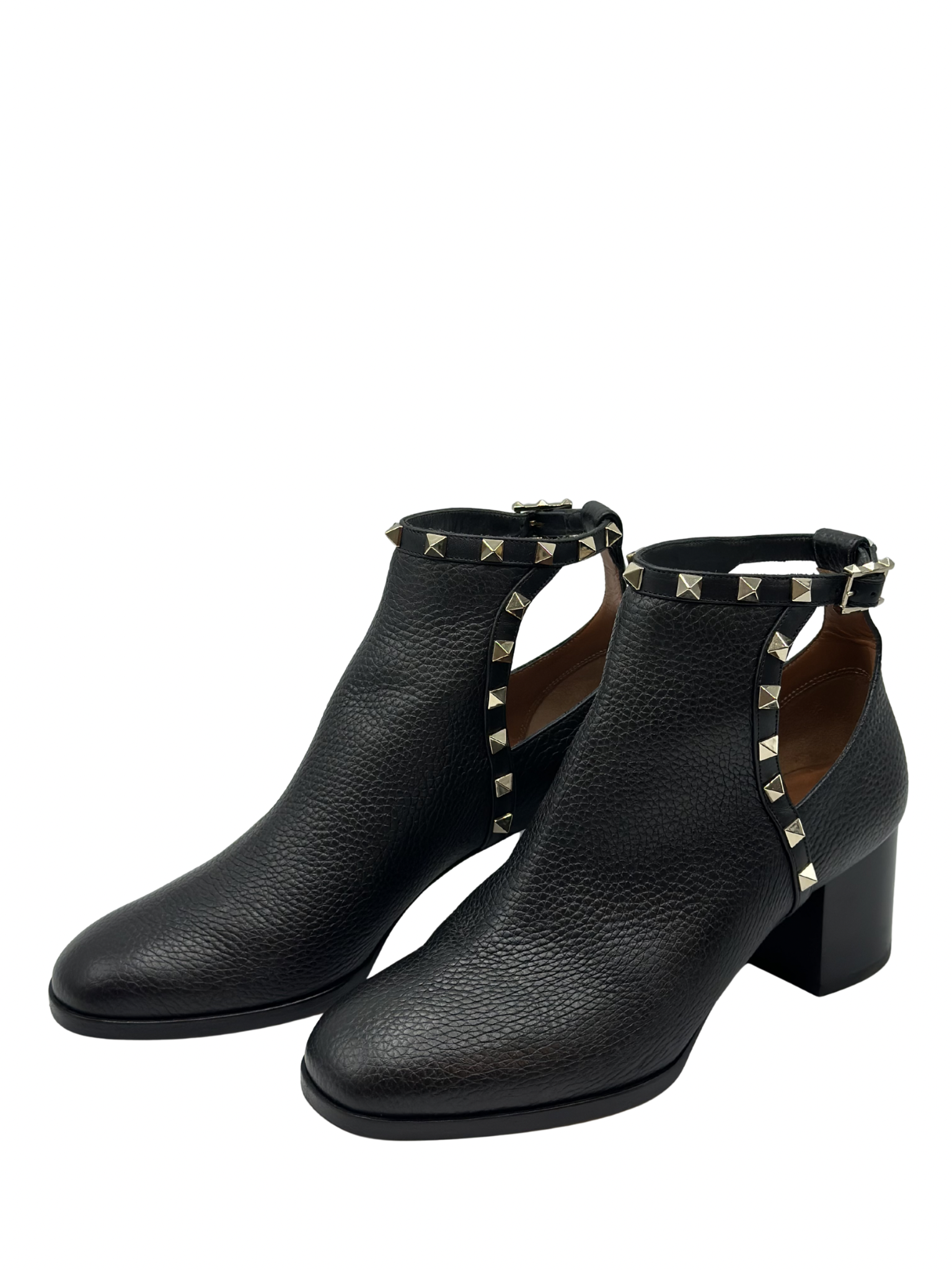 Botines Valentino Garavani Rockstud Cut Out (37.5)