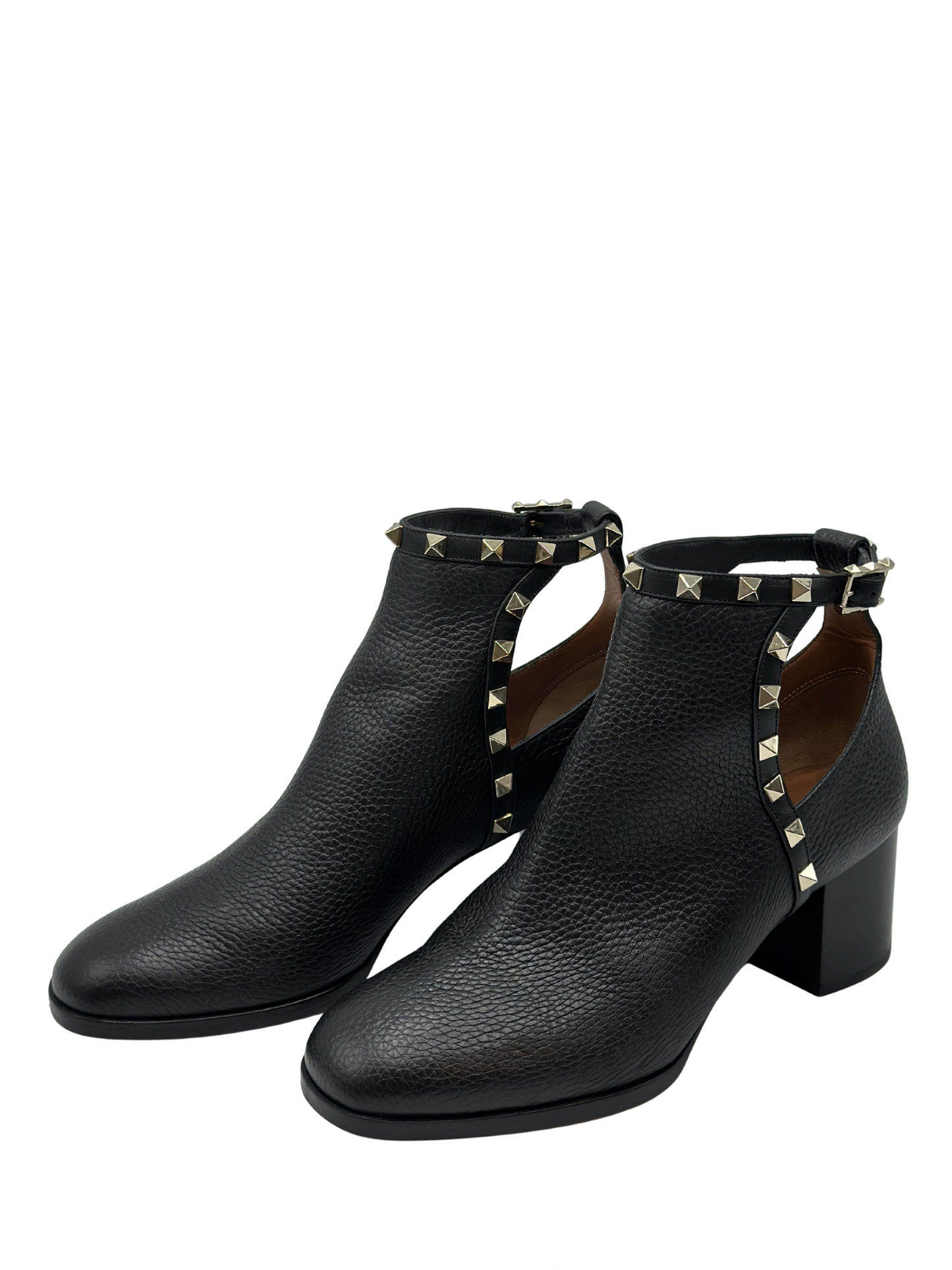 Botines Valentino Garavani Rockstud Cut Out (37.5)