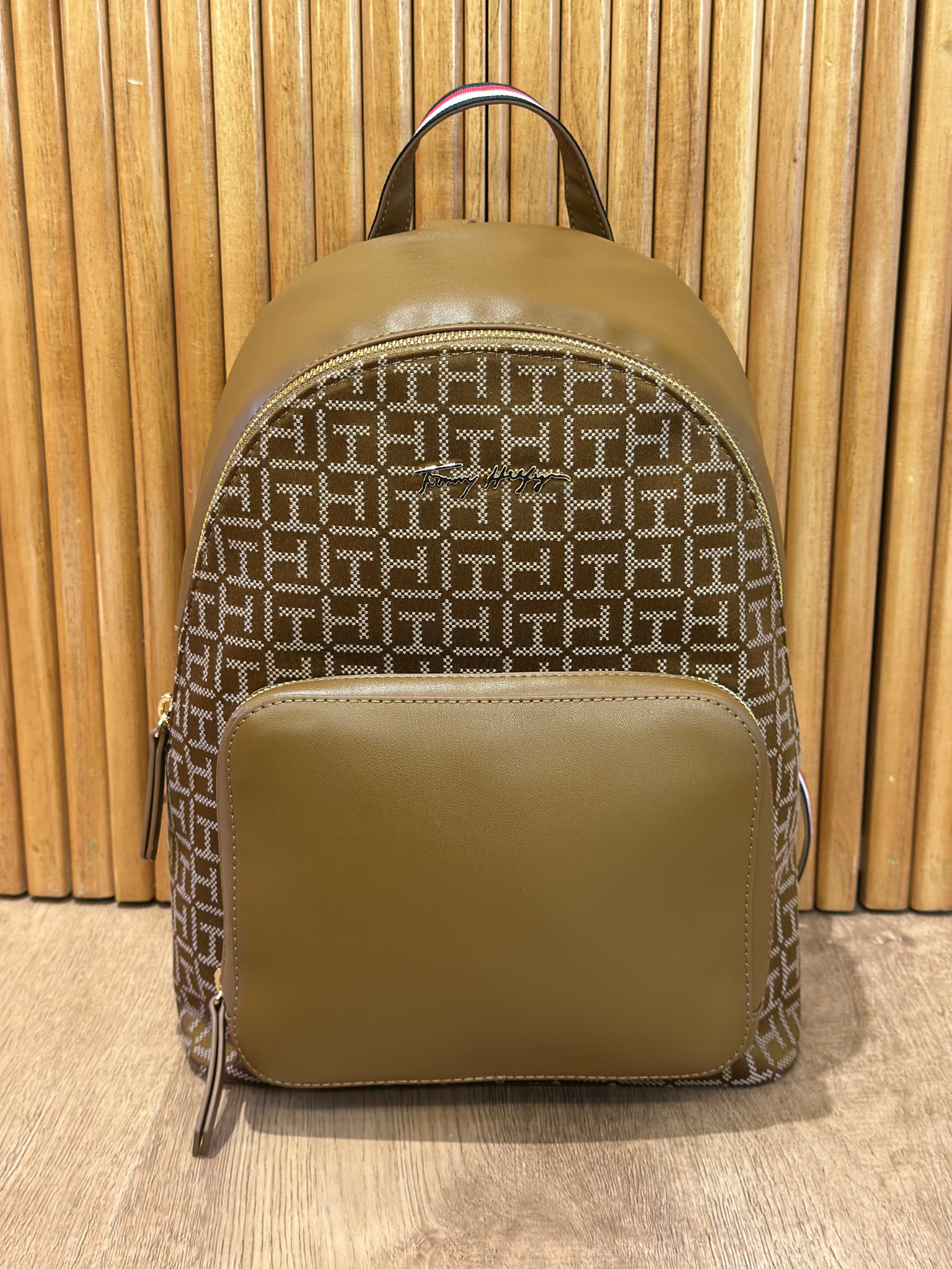 Mochila Marrón Tommy Hilfiger