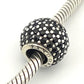 Charm Pandora Pave Black