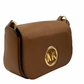 Cartera Marrón de Cuero Michael Kors Samira