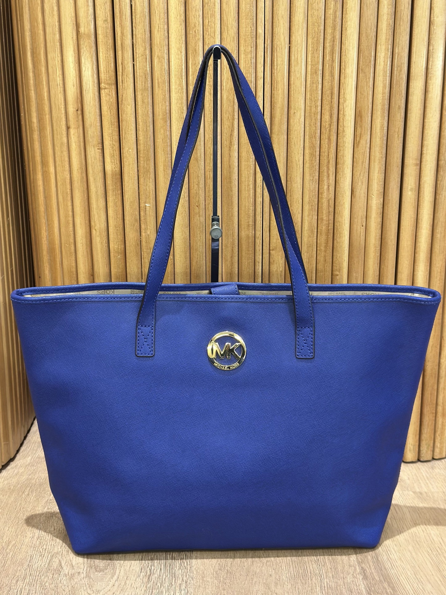 Cartera Azul Michael Kors Tote Bag