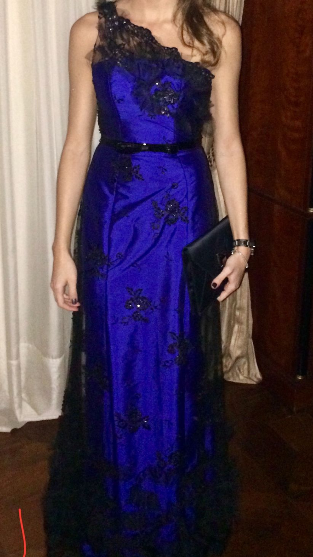 Vestido Azul Analía Domínguez (Talle S)