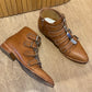Botas Heidi Claire Con Tachas, 100% Cuero. (38)
