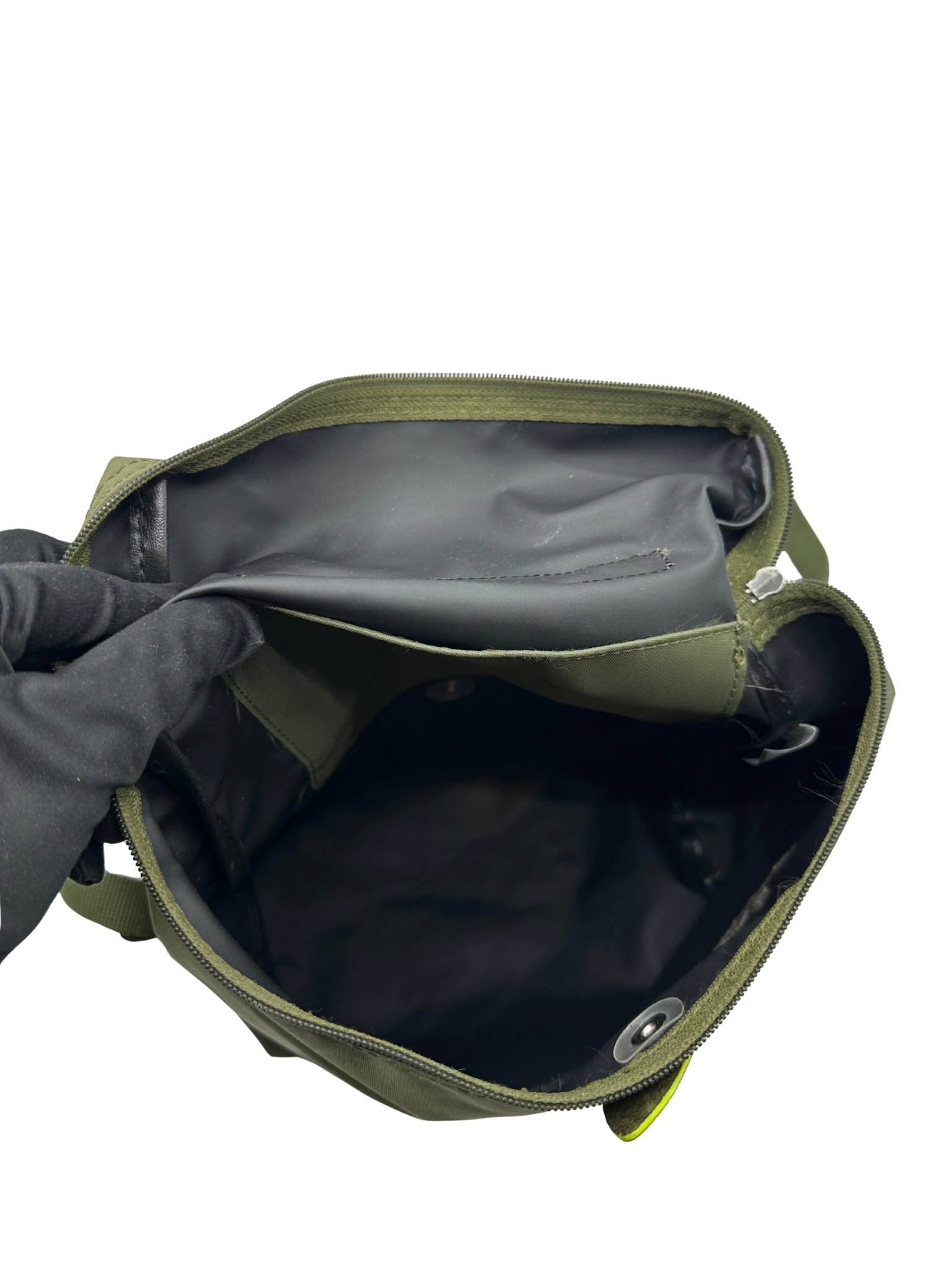 Mochila Verde Longchamp Le Pliage