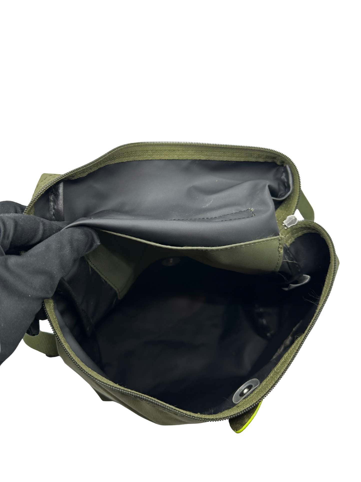 Mochila Verde Longchamp Le Pliage