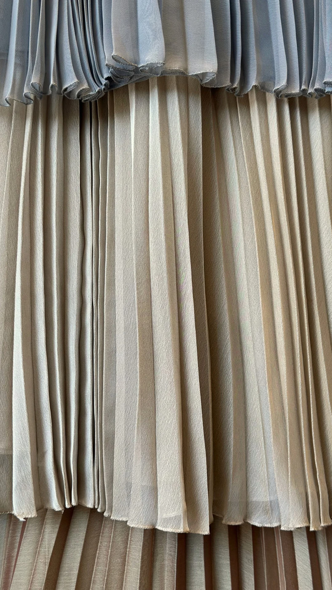 Vestido Largo 3 Tonos Javier Saiach (S)