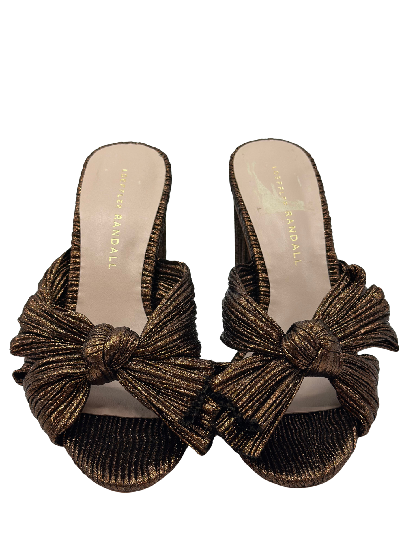 Mules Loeffler Randall Penny Pleated Knot (6.5)
