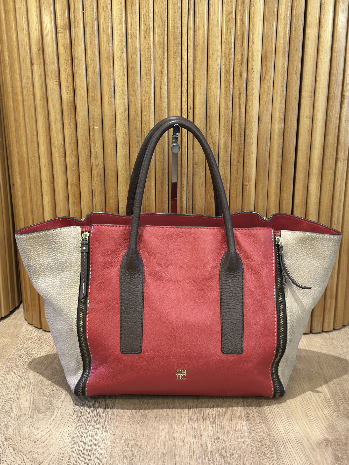 Cartera Bicolor Carolina Herrera Tote Bag