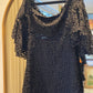 Vestido Amur con Encaje Nuevo (Talle M)
