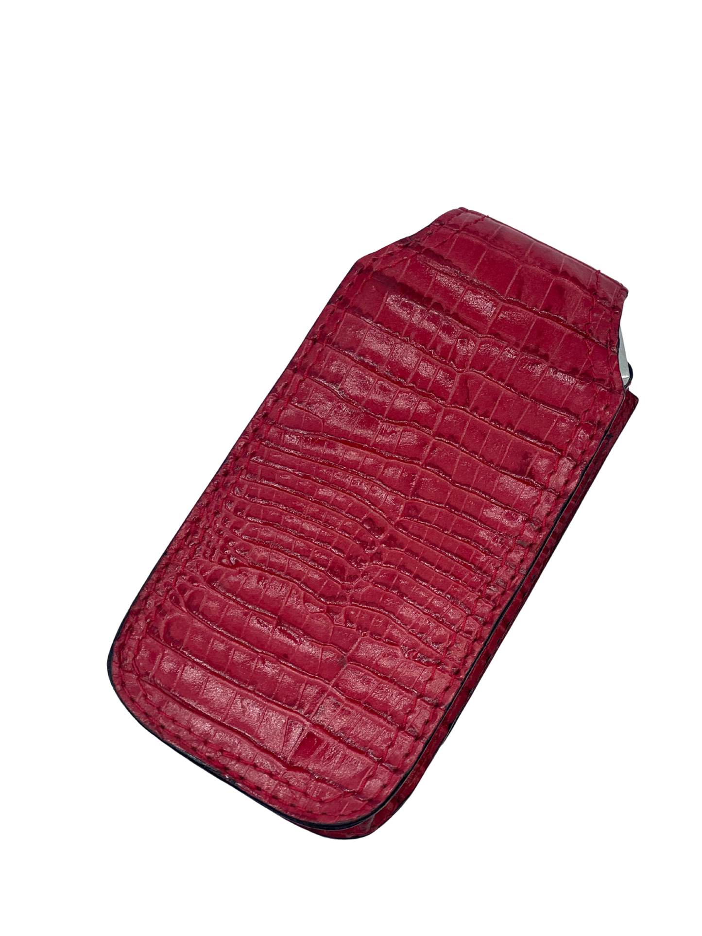 Mini Bandolera De cuero Roja SAAD