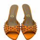 Sandalias Naranjas Carmen Steffens (38)