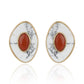 Aros Crisitina Sabatini Red and Jasper Howlite