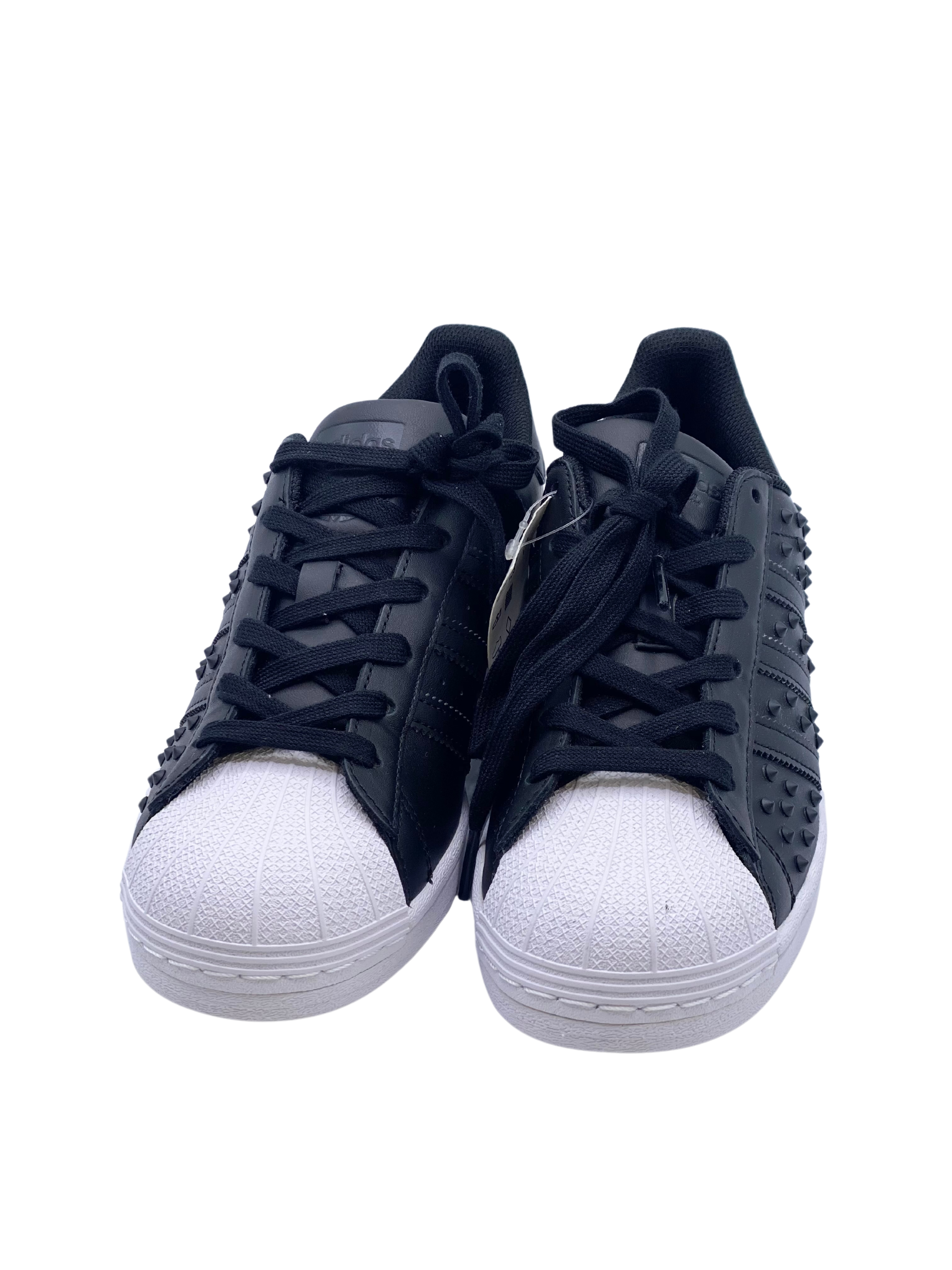 Champion Adidas Superstar W Black NUEVO (US 7)