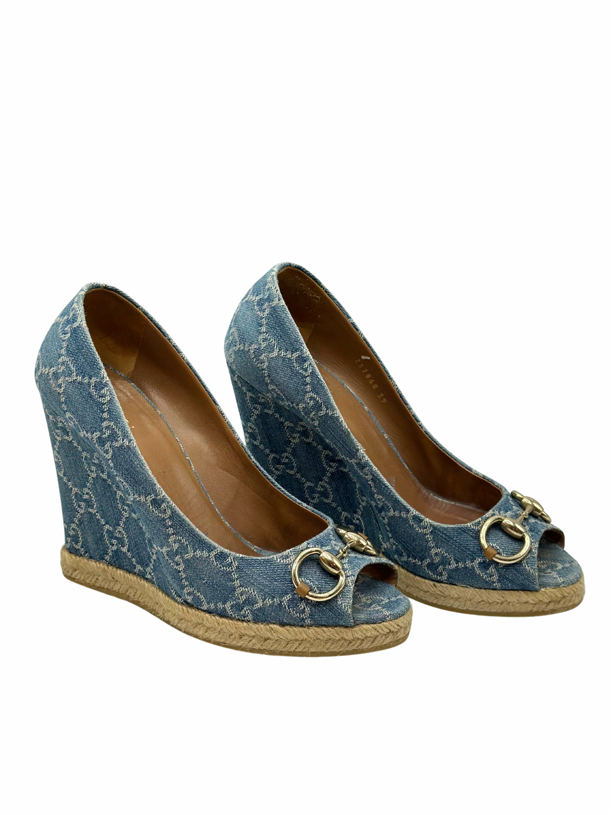 Pumps Peep-Toe Gucci Horsebit (39)