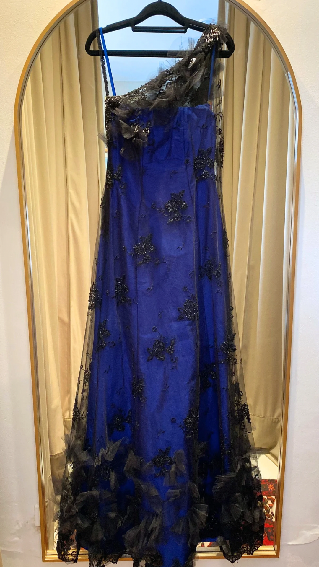 Vestido Azul Analía Domínguez (Talle S)