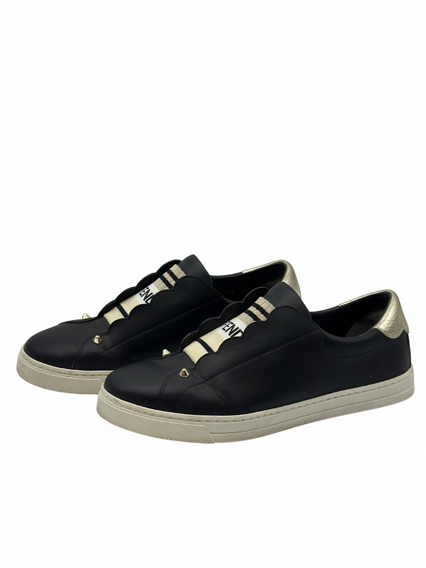 Alpargatas Negras Fendi Rockoclick (38)