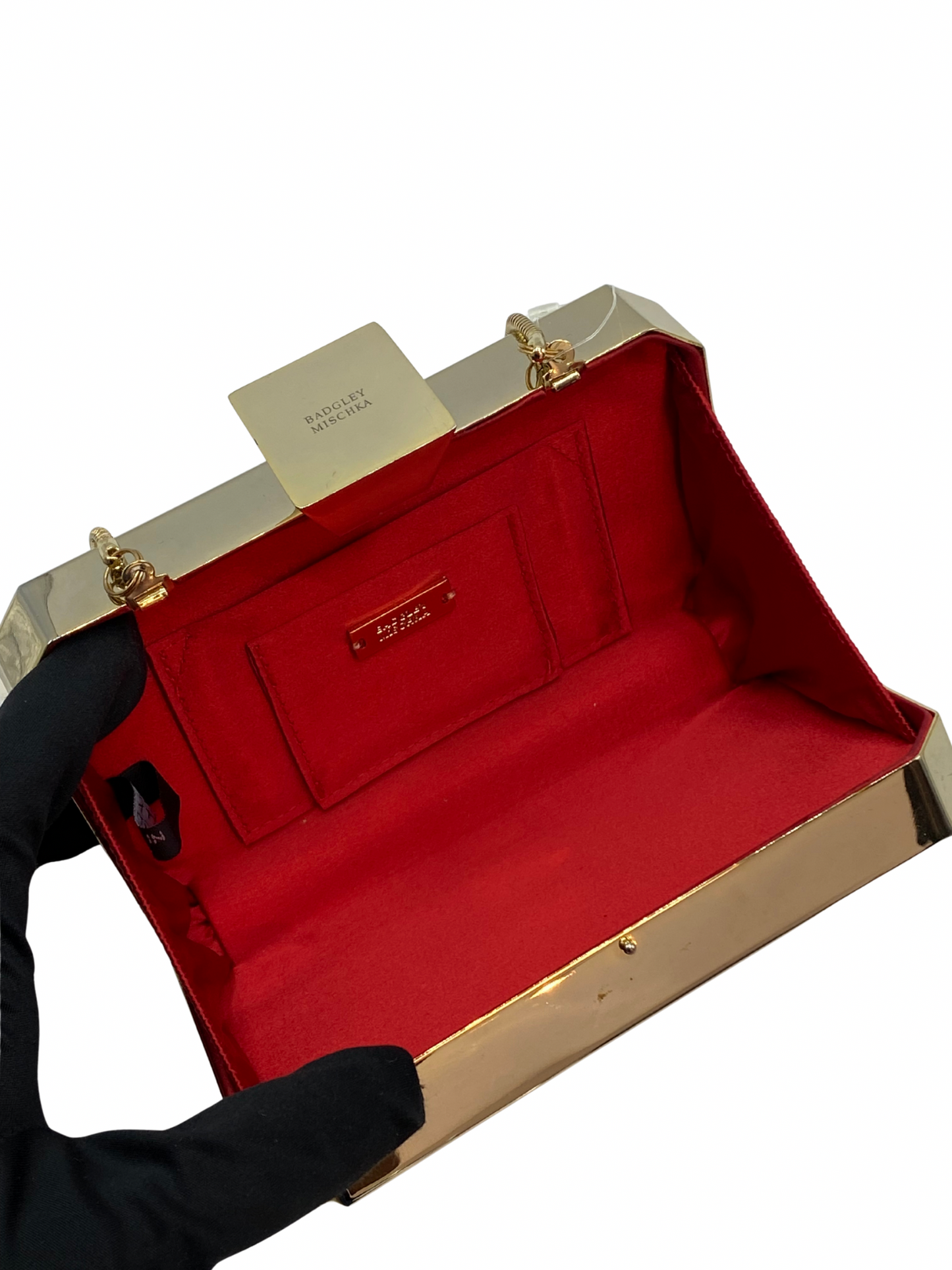 Clutch Dorado Badgley Mischka