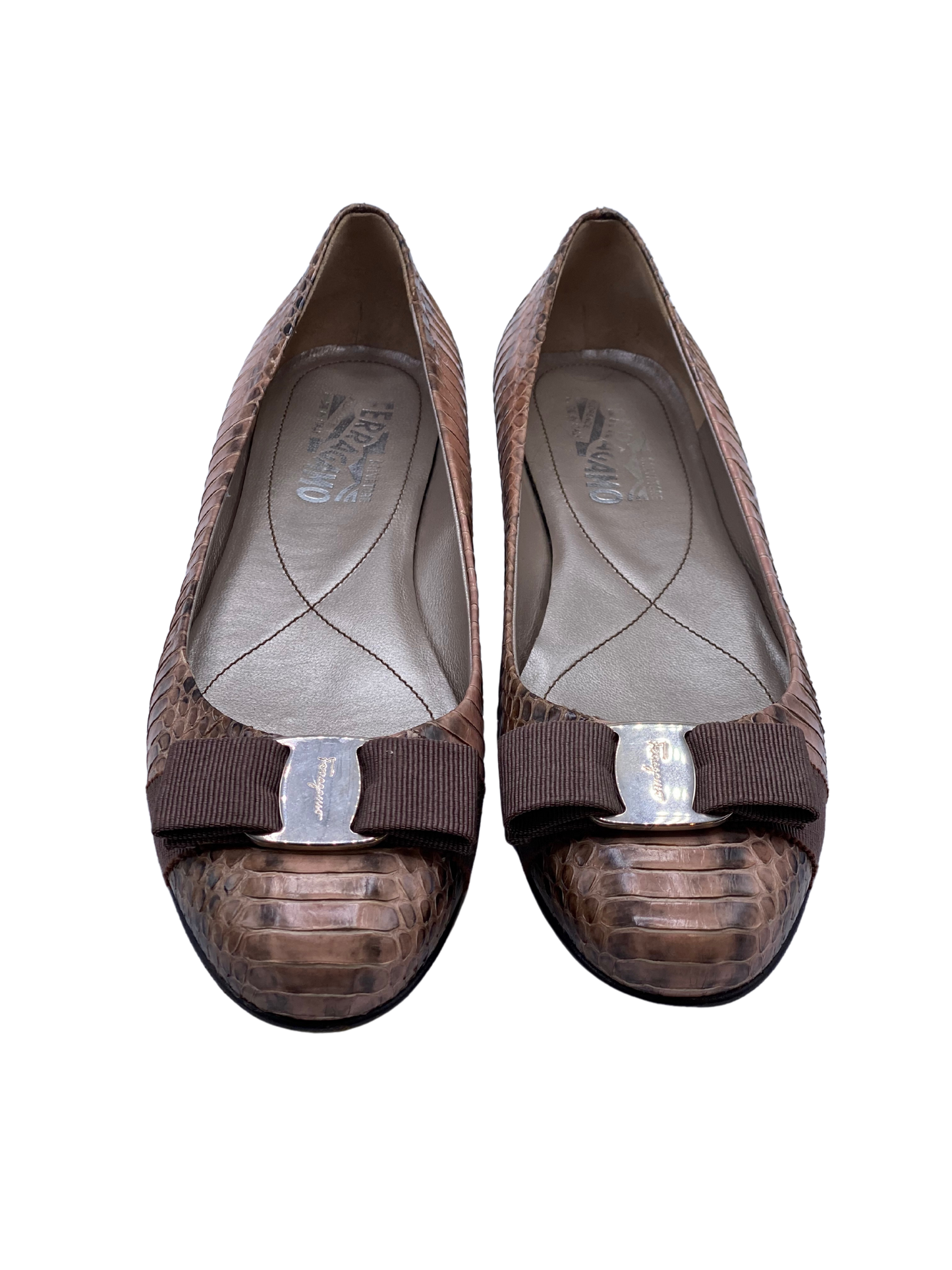 Chatita Salvatore Ferragamo Crocodile Rosa (38)