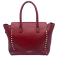 Cartera Valentino Garavani Rockstud Double Handle Tote Red