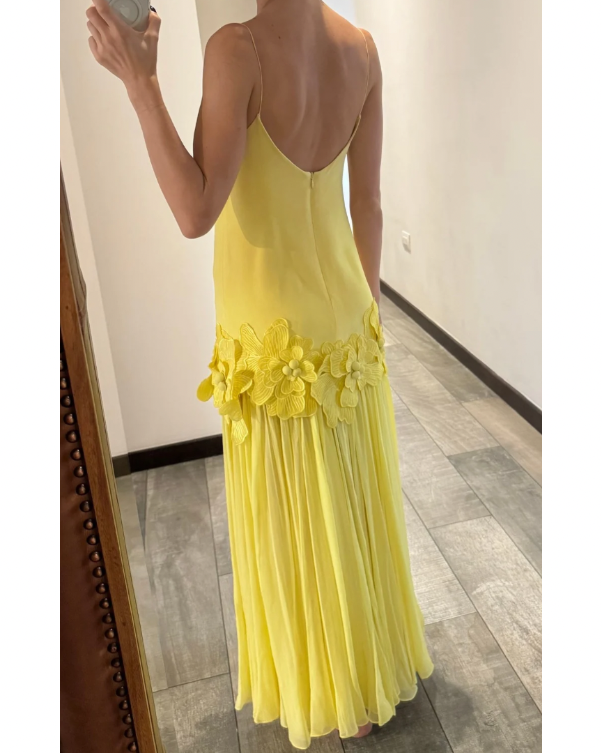 Vestido Amarillo Florencia Soerensen (Talle XS/S)
