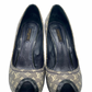 ⁠Pumps Peep-Toe Louis Vuitton Monogram (39)