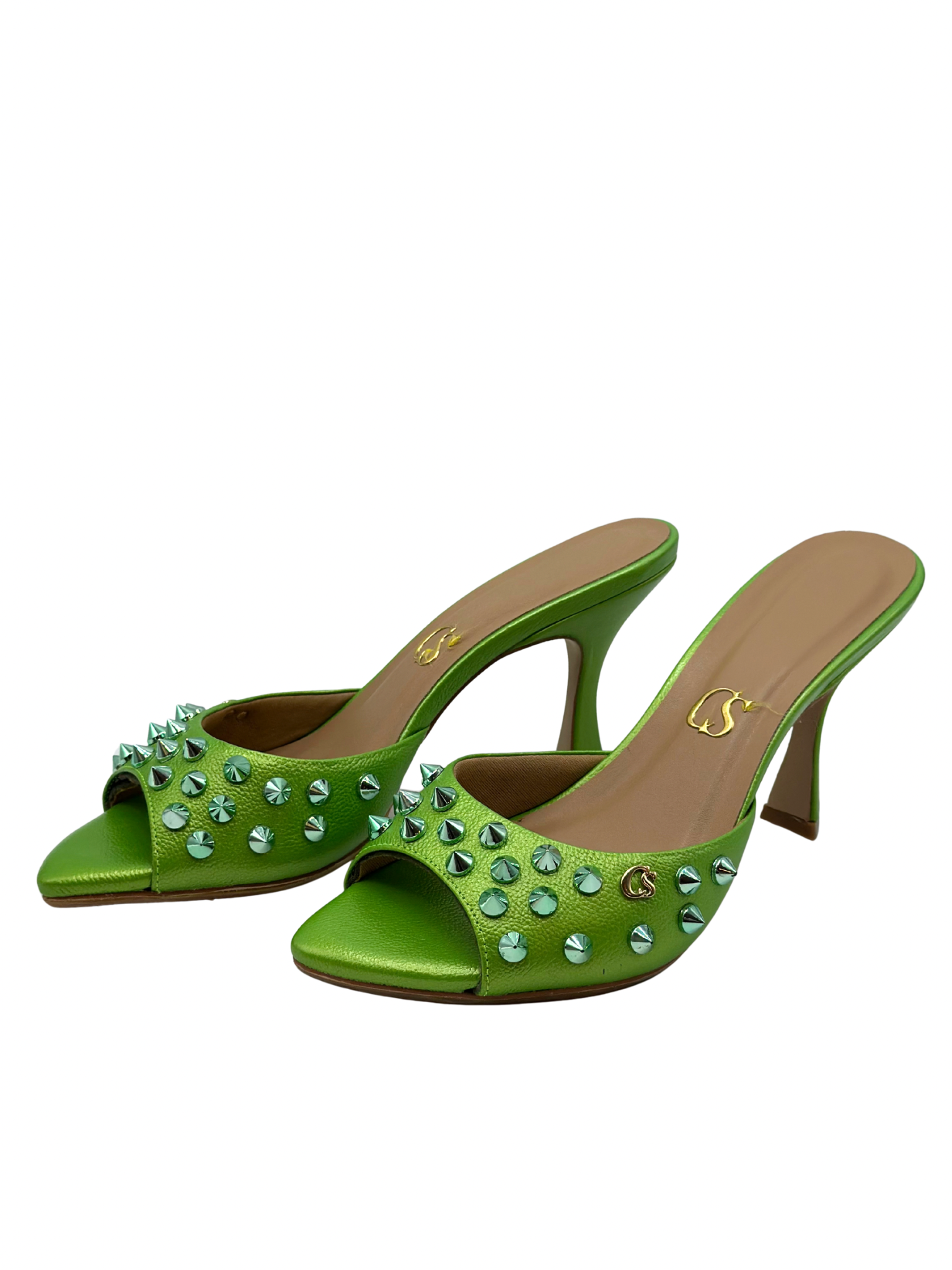 Sandalias Verdes Carmen Steffens (38)