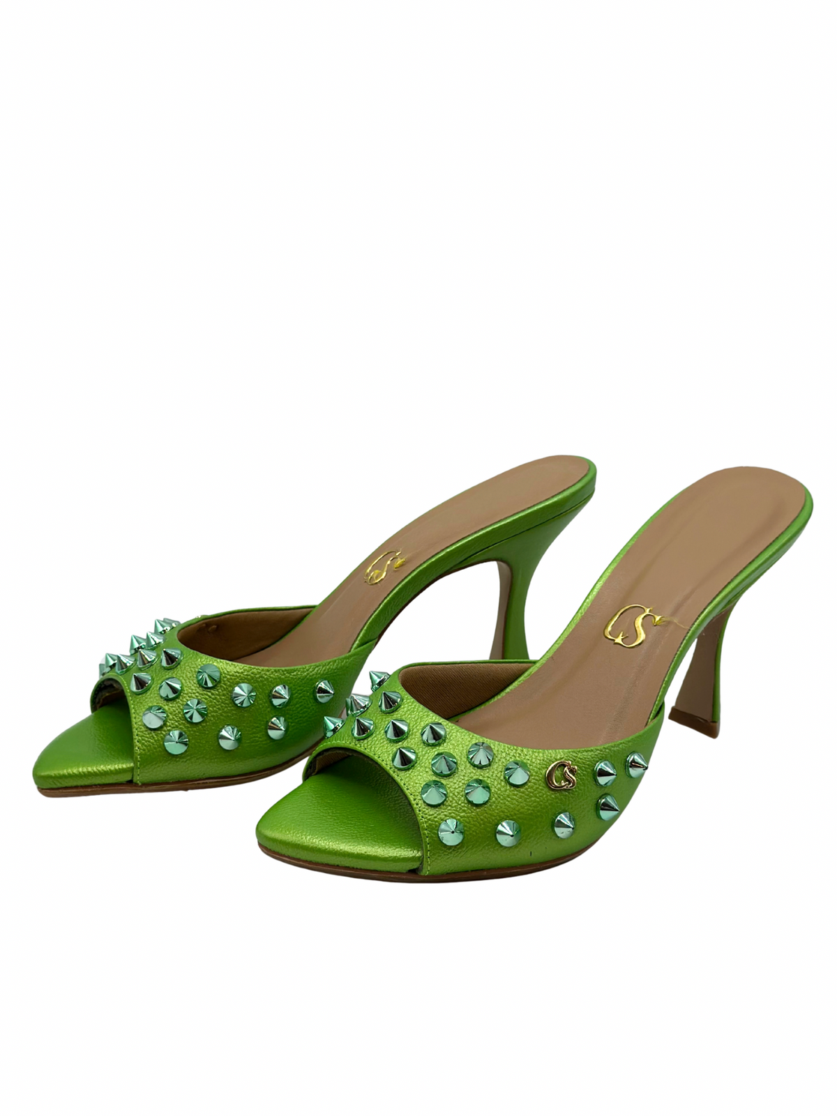 Sandalias Verdes Carmen Steffens (38)