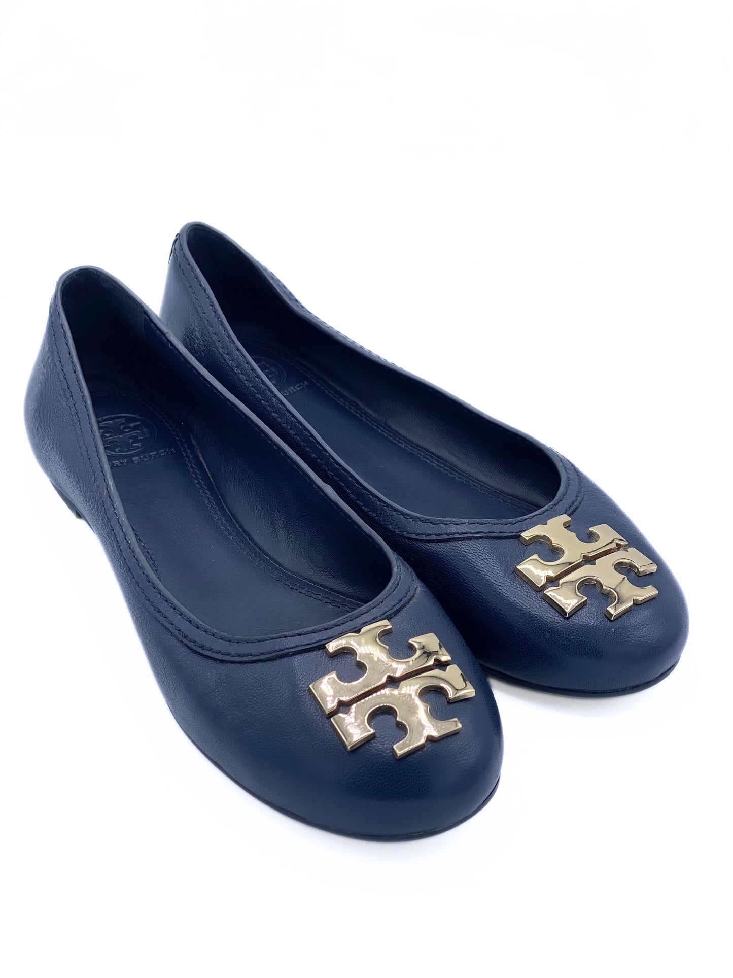 Chatita Bailarina Tory Burch Navy (37.5)