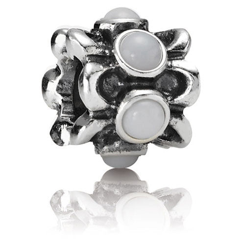 Charm Pandora Forget Me Not White