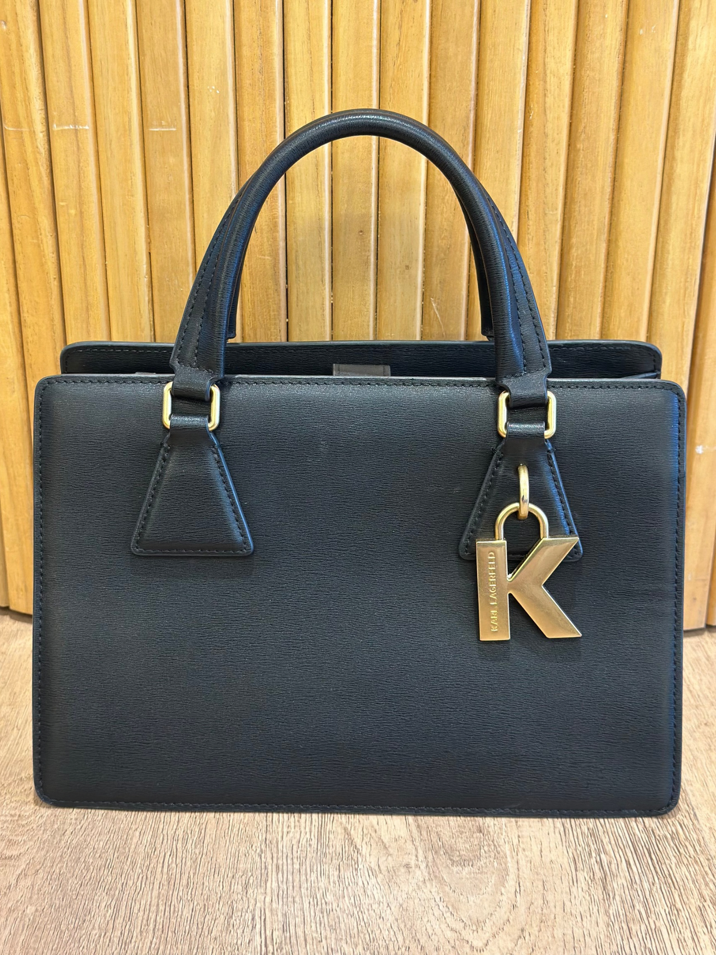 Cartera Negra Karl Lagerfeld  K/Ikonik
