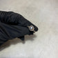 Anillo Pandora de Plata con Flor de Perla Azul