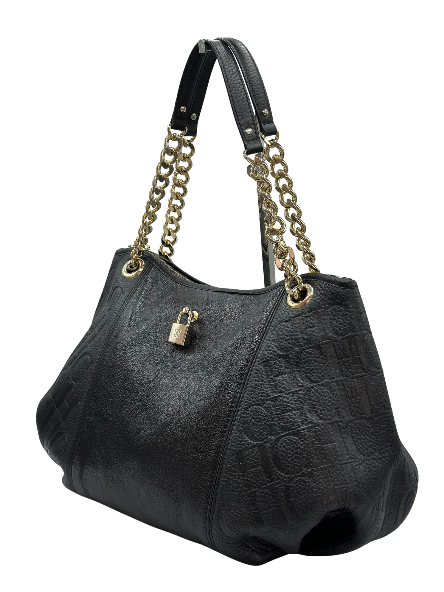 Cartera Negra Carolina Herrera Dahlia Hobo