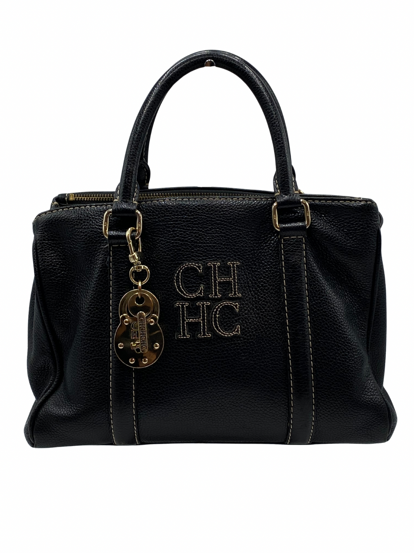 Bolso Negro Carolina Herrera Small Matteo