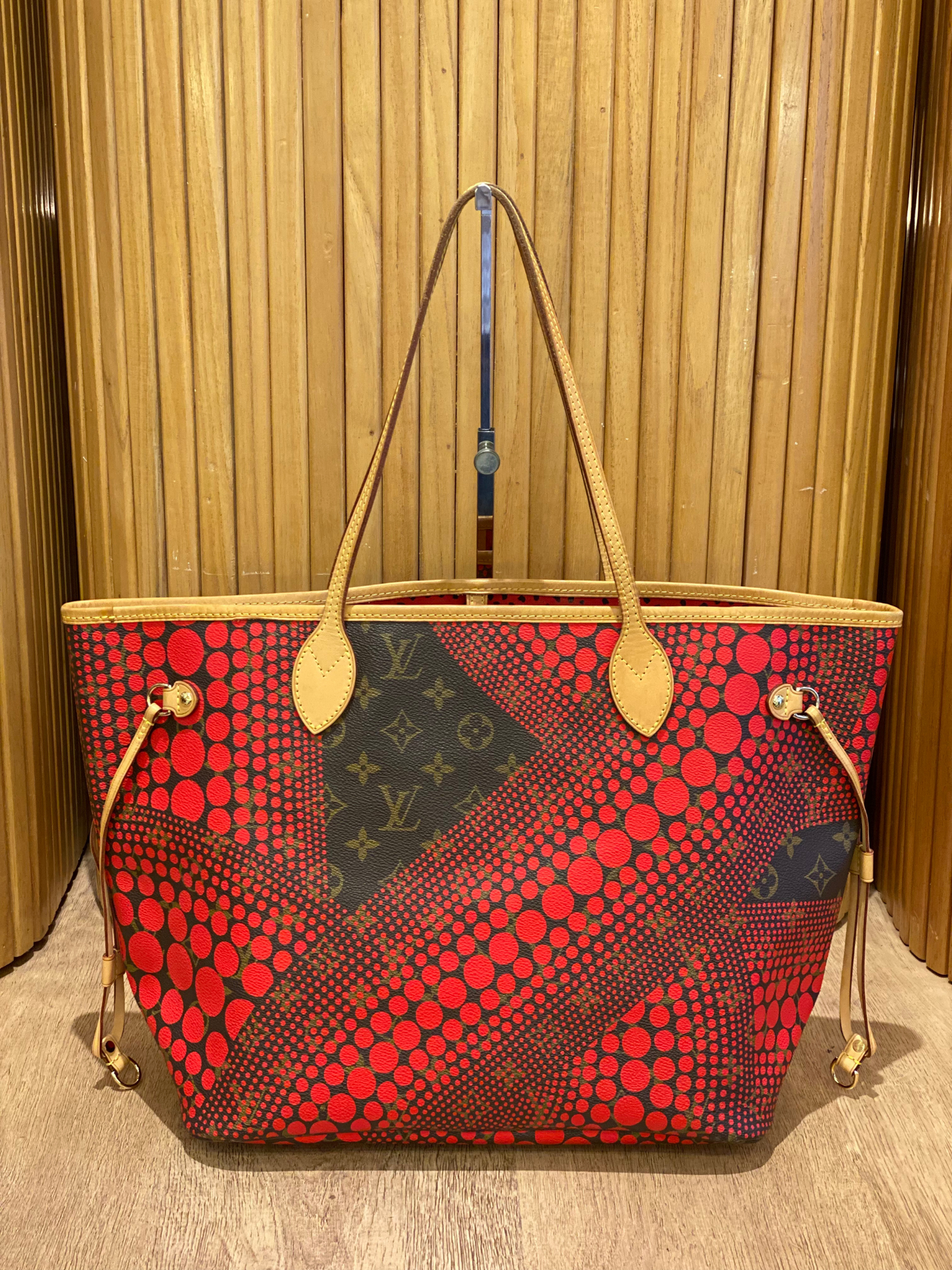 Cartera Louis Vuitton Neverfull MM Yayoi Kusama Limited Edition