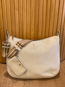 Bandolera Blanca Grande Rosie Kate Spade