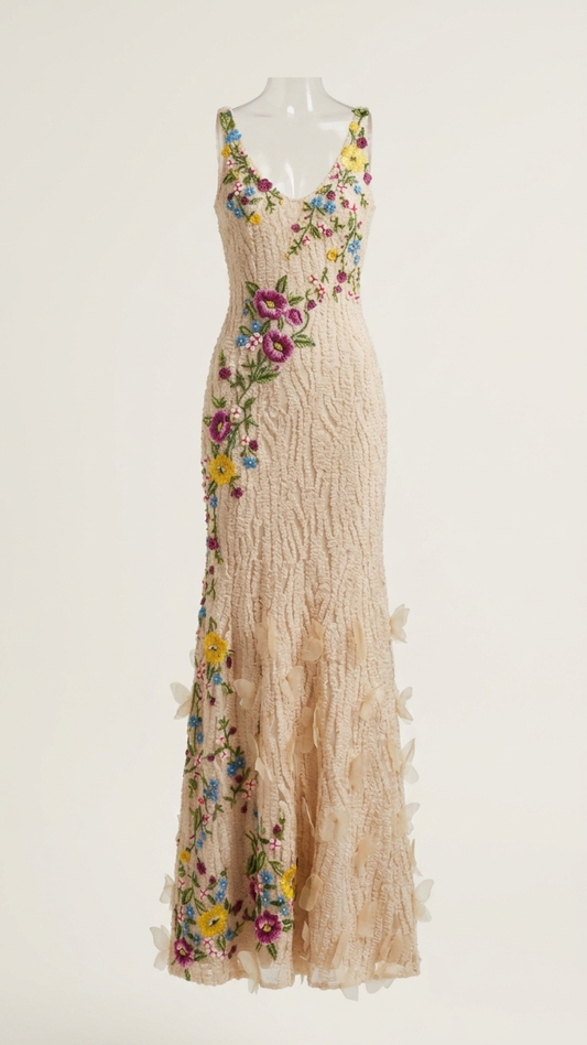 Vestido Bordado Stephanie Kemper (S)