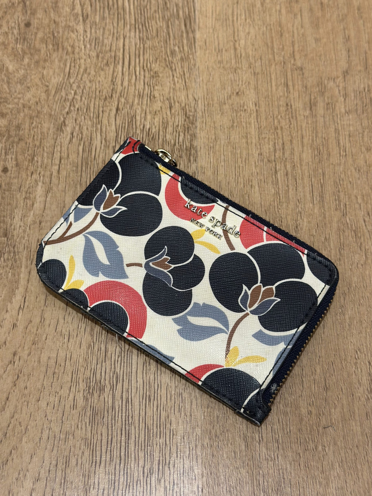 Tarjetero Floral Kate Spade