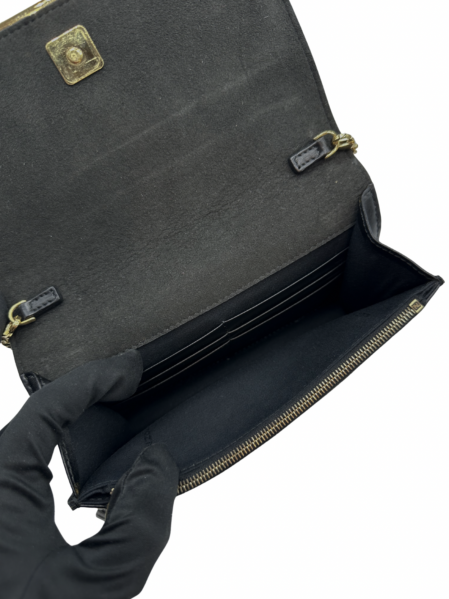 Bandolera Negra Fendi Fun Fair