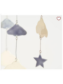Movil de Bebe Stars & Clouds Pottery Barn