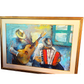 Cuadro "Musicos" Koki Ruiz 125 x 80 cm