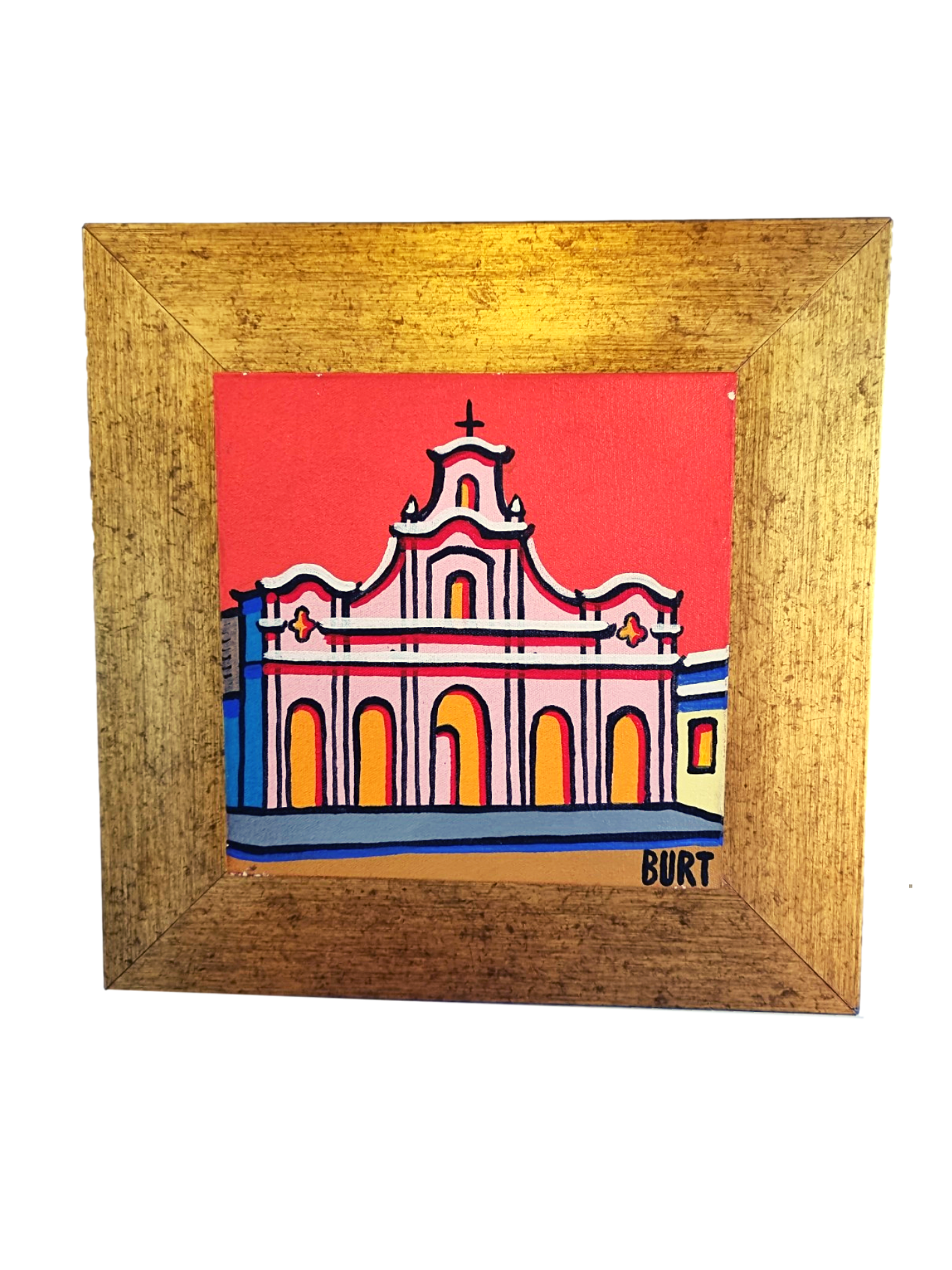 Cuadro "Capiatá" de Burt 20 x 20 cm