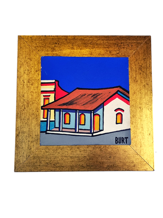 Cuadro "Casa de Esquina" de Burt 20 x 20 cm
