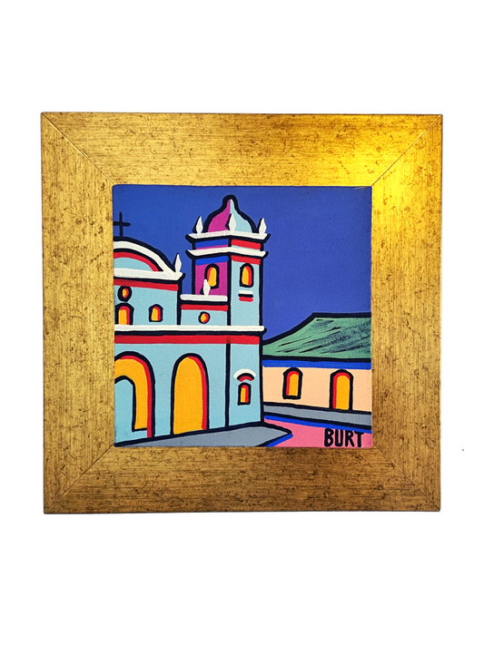 Cuadro "Catedral" de Burt 20 x 20 cm